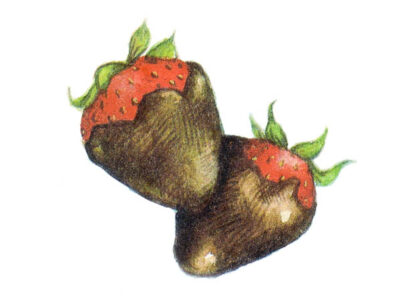 Chocolate Covered Strawberries Recipe Image